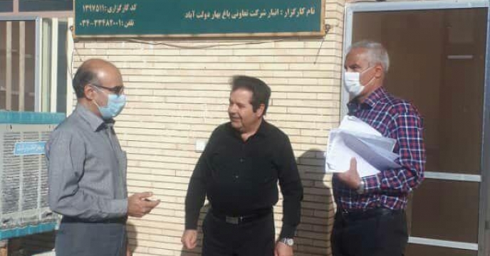 پایش انبار کارگزاران فروش کود شهرستان زرند استان کرمان