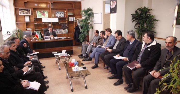  برگزاری جلسه هماهنگی‌ برنامه های ستاد بزرگداشت دهه مبارک فجر سازمان جهاد کشاورزی آذربایجان غربی 