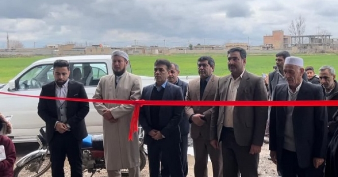 افتتاحیه ظرفیت جدید انبار کارگزاری کودشرکت سبز گستر دهستان کنگور در شهرستان کلالهگلستان
