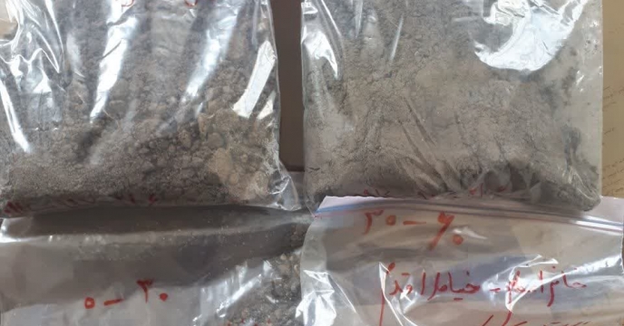 نمونه برداری از فسفات 13 درصد در آذربایجان غربی