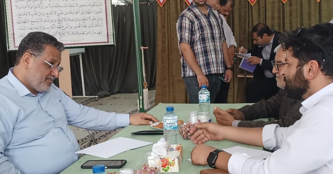 برگزاری میز خدمت و ارتباط مردمی به مناسبت هفته جهاد کشاورزی