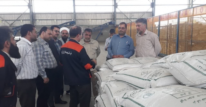 بازدید رئیس سازمان جهاد کشاورزی استان از شرکت کیمیاداران کویر
