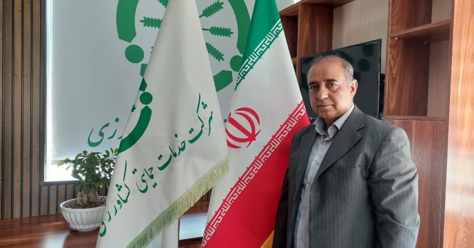 مصاحبه مدیر شرکت خدمات حمایتی کشاورزی استان کردستان با صدا و سیمای مرکز کردستان 