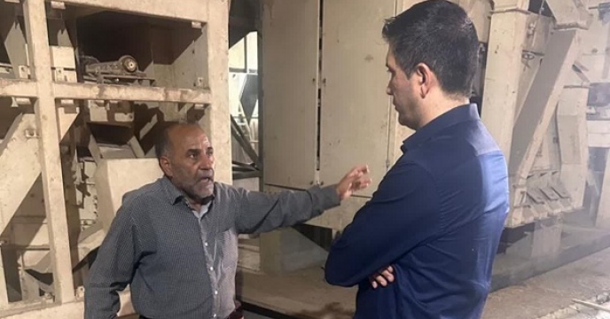 بازدید معاونت فنی و تولیدی این شرکت  ازکارخانه بوجاری مجتمع بذر انبار  قرق در گلستان