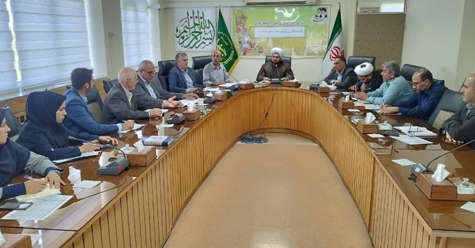 حضور مدیر در جلسه هماهنگی بزرگداشت هفته دفاع مقدس در آذربایجان غربی