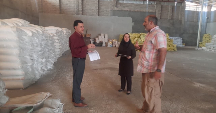 انبار کارگزاران شهرستان چرداول مورد بازدید قرار گرفت