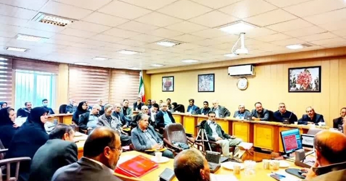 حضور مدیر شرکت خدمات حمایتی کشاورزی استان کرمان در گردهمایی تبادل تجربیات مددکاران ترویجی استان کرمان 