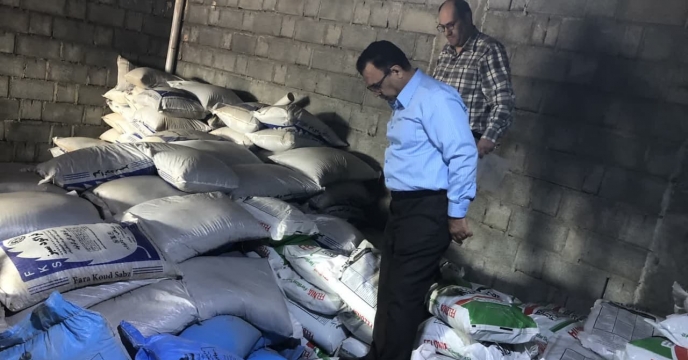  پایش کود در شهرستان رودان استان هرمزگان
