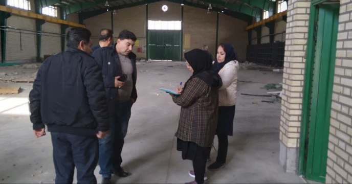 بازدید معاون شرکت خدمات حمایتی کشاورزی از انبار تعاونی دشت دره دیز هادیشهر