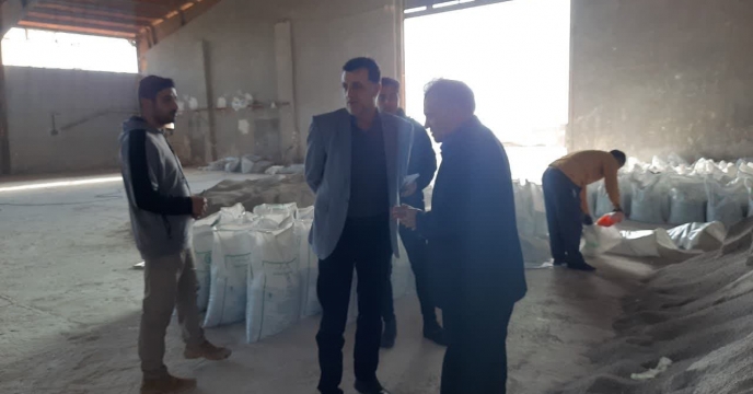 انبار کارگزاران دره شهر مورد بازدید قرار گرفت