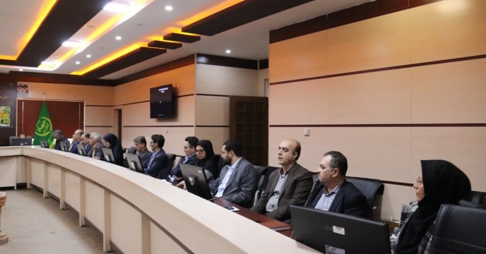 حضور در جلسه ستاد زراعت استان