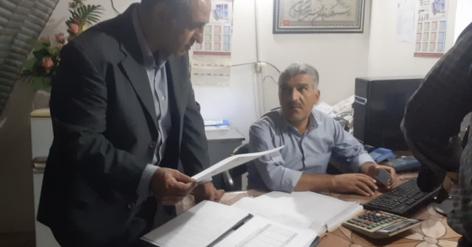 بازدید شرکت خدمات حمایتی کشاورزی استان کردستان  از کارگزاری توزیع نهاده های کشاورزی شهرستان دهگلان