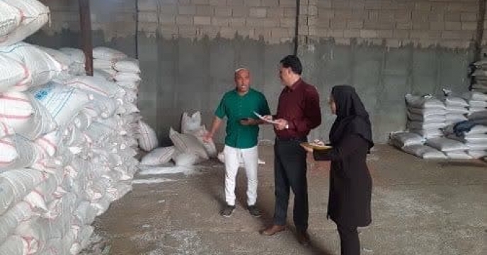 انبار کارگزاران شهرستان بدره  مورد بازدید قرار گرفت