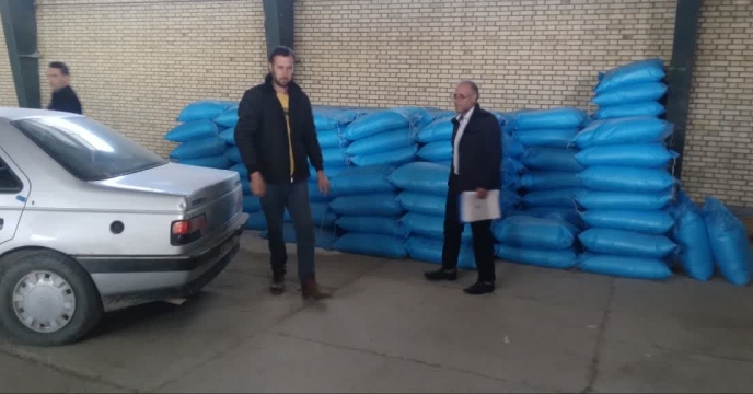 بازدید از انبار کارگزاران شهرستان ملکان استان آذربایجان شرقی