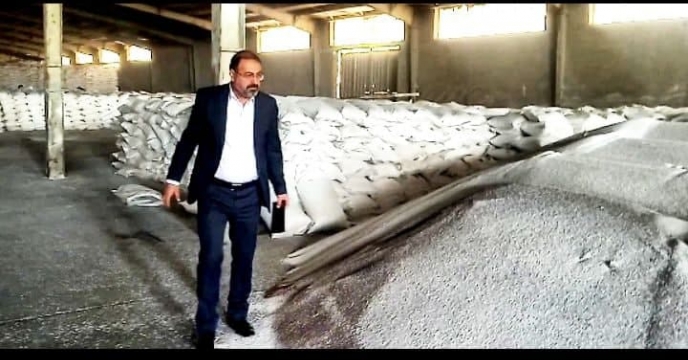ذخیره سازی بیش از 396 تن، کود پتاسه در انبار سازمانی شهرستان  سیرجان  در بهمن ماه سال جاری 