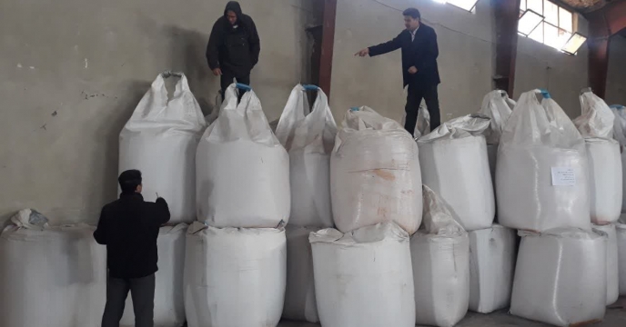 عملیات انبارگردانی انبار سازمانی شرکت خدمات حمایتی کشاورزی استان آذربایجان غربی