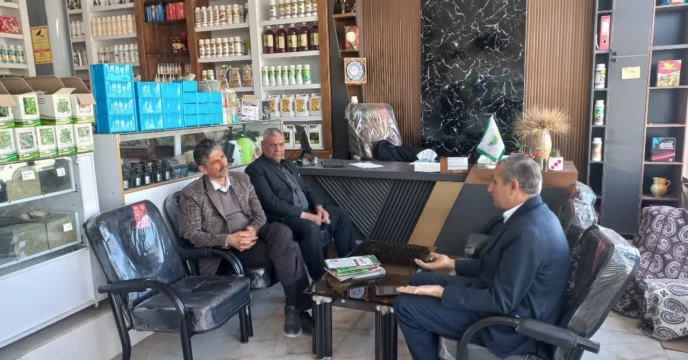 بازدید مدیر استان از کارگزاران هلیلان