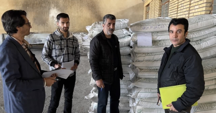 اتمام انبار گردانی شهرستان دامغان و پلمپ انبار 