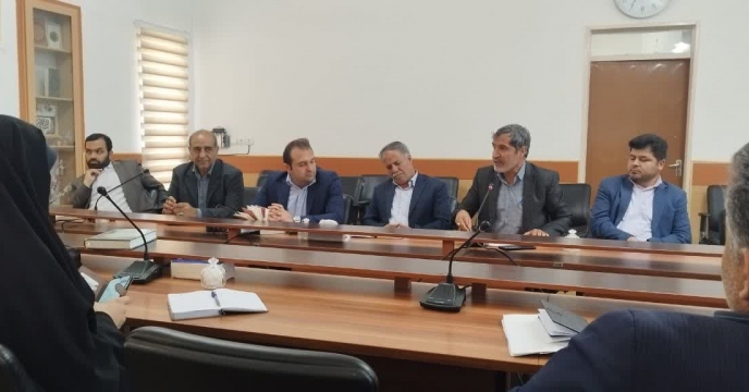 تشکیل جلسه درحضورفرماندار محترم شهرستان بیجار باموضوع تامین وتوزیع کود کشاورزی
