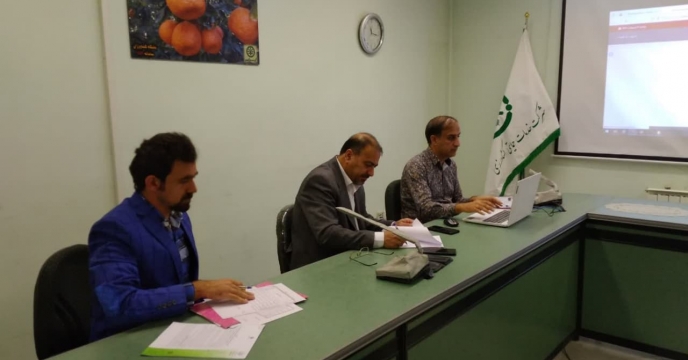 جلسه بازگشایی پاکات مناقصه امور خدماتی و پشتیبانی استان کرمان در سال جاری 