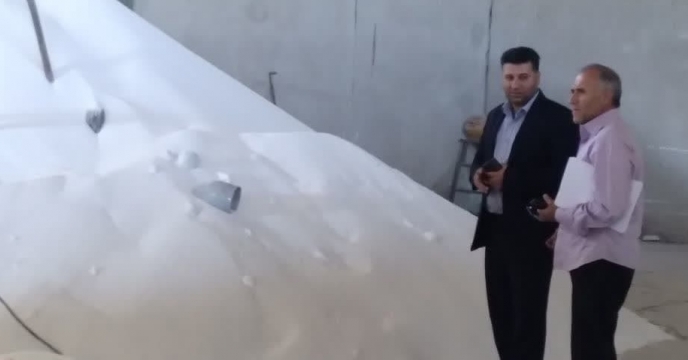 بازدید و نظارت گروه پایش کود استان از انبار و دفتر توزیع کود تعاونی روستایی سراب استان آذربایجان شرقی