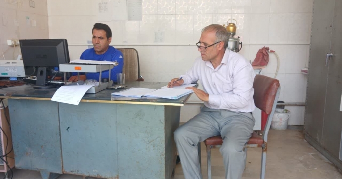 بازدید و نظارت گروه پایش کود استان از انبار و دفتر توزیع کود کارگزاری های شهرستان اهر استان آذربایجان شرقی