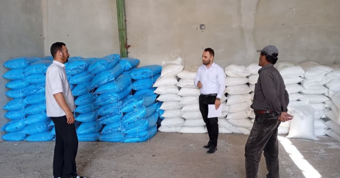 بازدید  گروه پایش شرکت خدمات حمایتی کشاورزی  استان آذربایجان غربی از انبار کارگزاران ارومیه