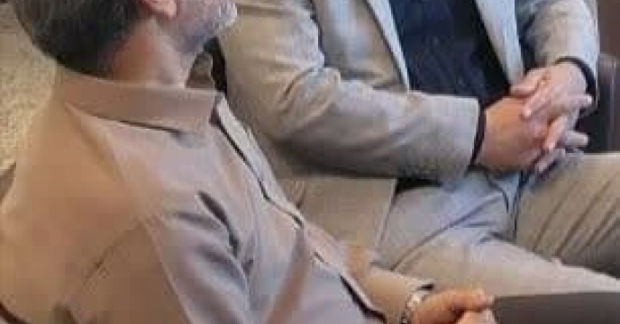 جلسه مدیر شرکت خدمات حمایتی کشاورزی استان قم با رئیس سازمان جهاد کشاورزی