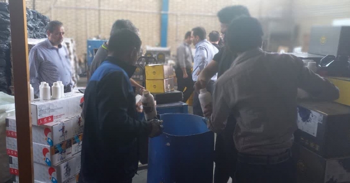 کارگروه بازرسی و کنترل کیفی مواد کودی از کارخانه تولید کود در استان قم بازدید کرد