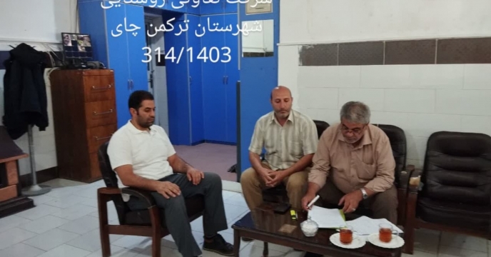 بازدید و نظارت گروه پایش کود استان آذربایجان شرقی بر انبار و دفتر توزیع کود کارگزاری شرکت تعاونی روستایی ترکمنچای
