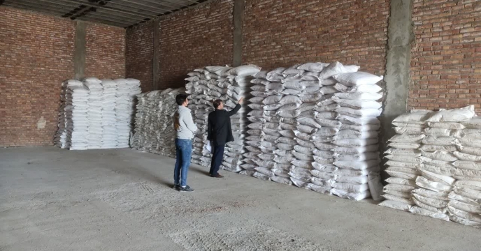 بازدید اکیپ پایش استان آذربایجان غربی از انبار کارگزاران شهرستان چهاربرج