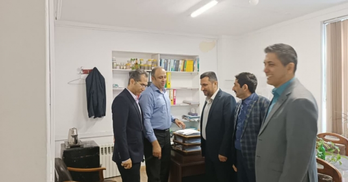 دیدار نوروزی سرپرست  شرکت خدمات  حمایتی کشاورزی  استان  گلستان با کارکنان 