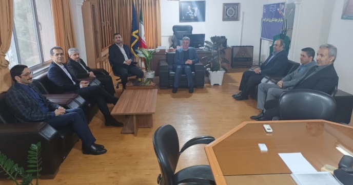 دیدار نوروزی سرپرست و جمعی از روسای ادارت  شرکت خدمات حمایتی کشاورزی استان باسرپرست  سازمان جهاد کشاورزی استان گلستان 