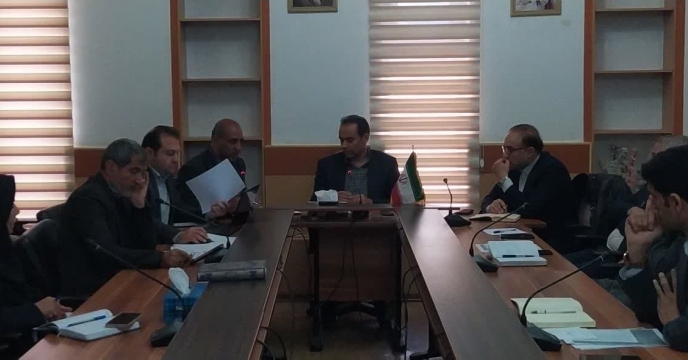 جلسه تامین و توزیع کود کشاورزی در دفتر فرماندار شهرستان بیجار با حضور مدیر شرکت خدمات حمایتی کشاورزی استان کردستان