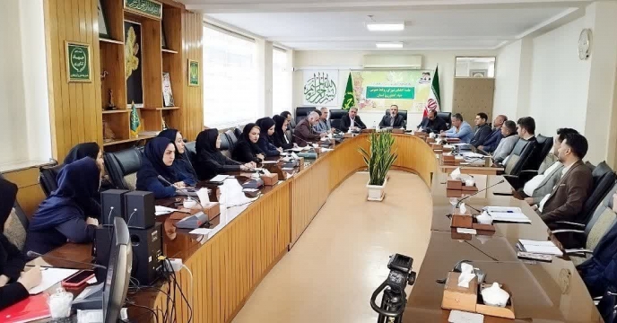 حضور همکاران روابط عمومی خدمات حمایتی آذربایجان غربی  در جلسه شورای اطلاع رسانی بخش کشاورزی استان
