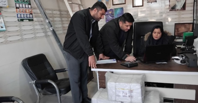 بازدید از کارگزاری کود حیدر جعفرپور در شهرستان کردکوی