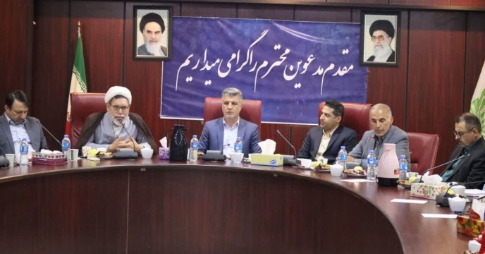 حضور سرپرست  شرکت خذمات حمایتی  کشاورزی استان گلستان  درجلسه شورای هماهنگی خانواده بزرگ جهادکشاورزی گلستان