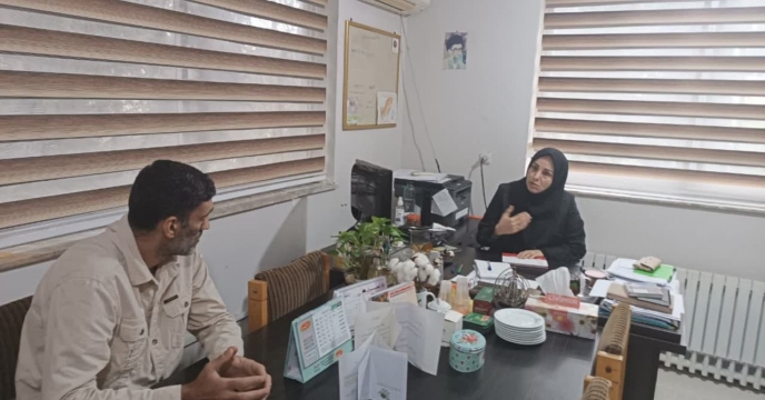 جلسه مشترک اداره فناوری های مکانیزه سازمان جهاد کشاورزی استان گلستان با کارشناس فنی ماشین ها و‌ ادوات کشاورزی شرکت خدمات حمایتی کشاورزی
