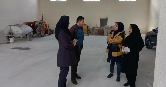 بازدید از انبار متقاضیان عاملیت جدید در شهرستان تبریز توسط شرکت خدمات حماییت کشاورزی استان آذربایجان شرقی