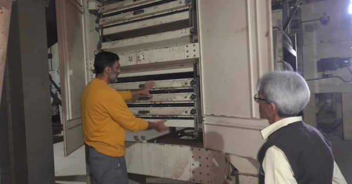 بازدید کارشناس معین اعزامی از شرکت خدمات حمایتی کشاورزی استان مازندران ازکارخانه بوجاری بذر انبار قرق گرگان