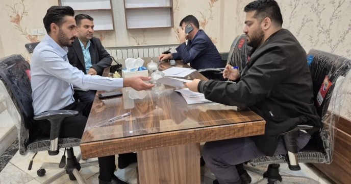 بازدید از کارگزاری اتحادیه تعاونی های روستایی در شهرستان مینودشت