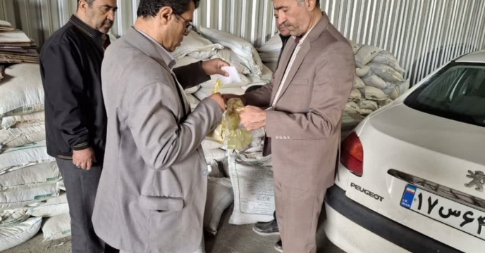  بازدید از انبار کارگزاران استان آذربایجان غربی با حضور مهندس سلیمی مشاور معاونت فنی و کنترل کیفی