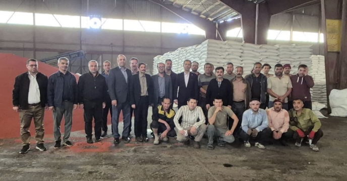 تجلیل از کارگران به مناسبت روز جهانی کار و کارگر در شرکت خدمات حمایتی کشاورزی استان گلستان