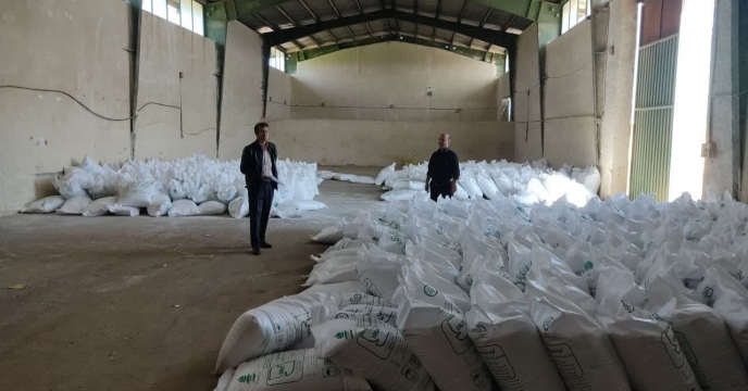 بازدید اکیپ پایش شرکت خدمات حمایتی کشاورزی استان آذربایجان غربی از انبار کارگزاران پلدشت