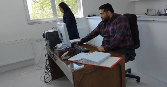 بازدید از کارگزاری کود تعاونی روستایی  مسکین قلیچ در شهرستان گمیشان