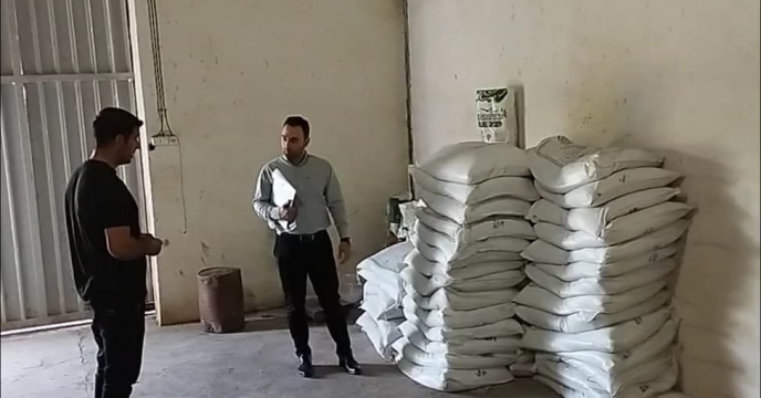بازدید گروه پایش شرکت خدمات حمایتی کشاورزی استان آذربایجان غربی از انبار کارگزاران شهرستان ارومیه