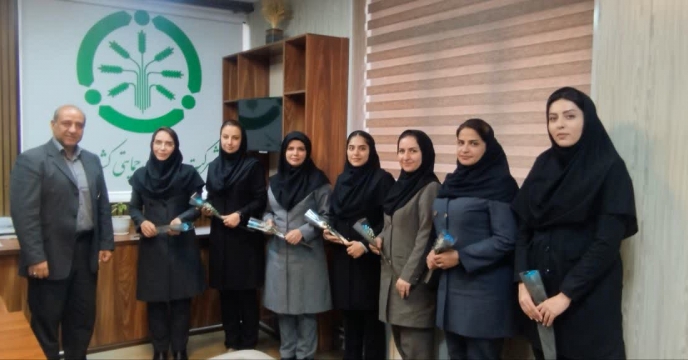 مراسم آیین گرامیداشت روز زن و مقام والای مادر در شرکت خدمات حمایتی کشاورزی استان کردستان