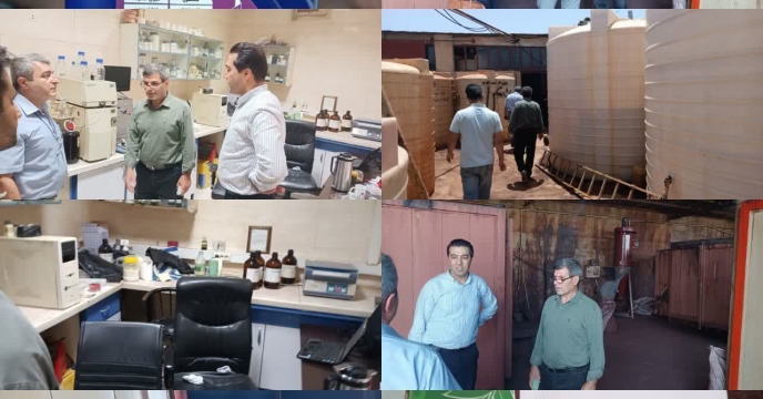 بازدید کارشناسان فنی  از شرکت دانش بنیان شیمی کاران سبز طوبی