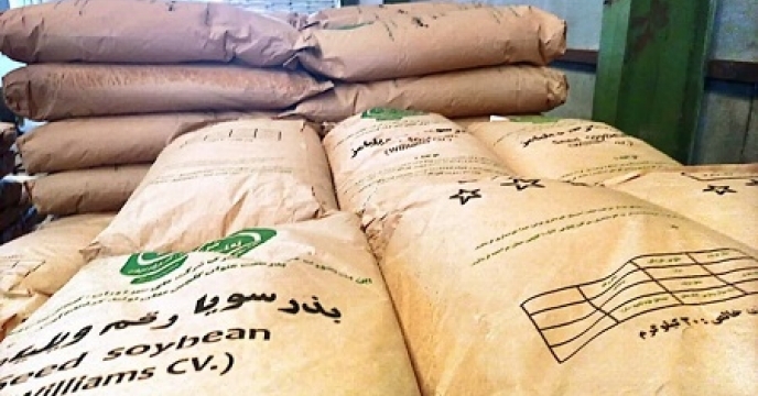 ارسال 75 تن بذر سویا از اردبیل به گلستان