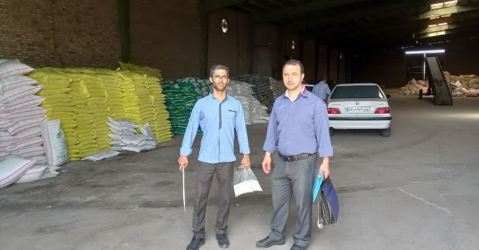 بازدید  از کارگزاری  کود شهرستان بندر گز